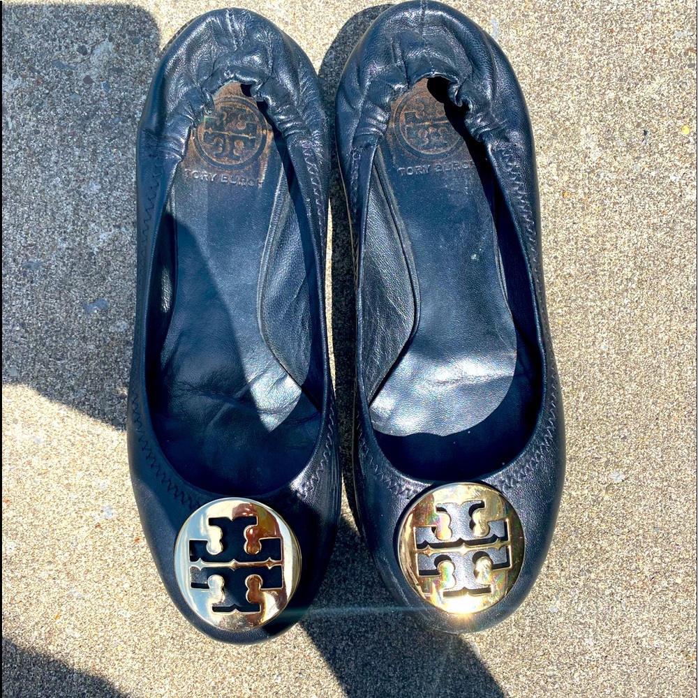 Tory Burch Reva Flats, size 7